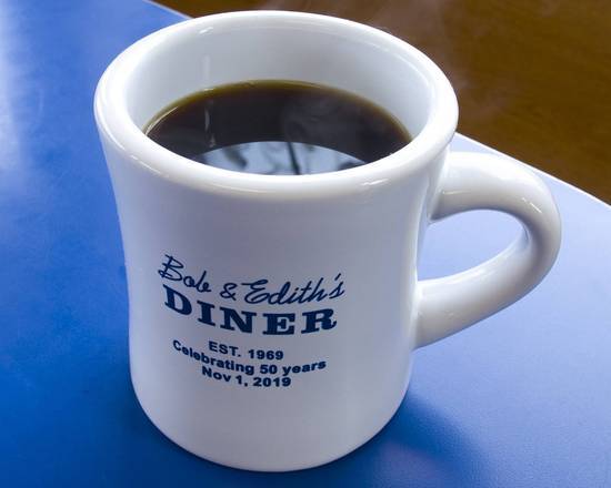 Order Coffee food online from Bob And Edith'S Diner store, Alexandria on bringmethat.com