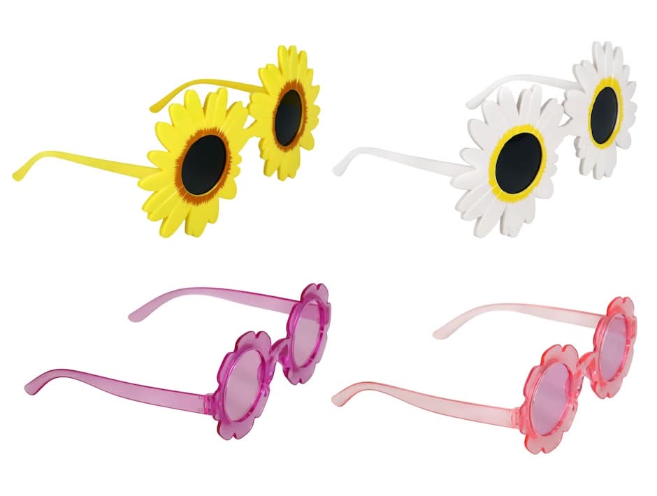 Exotic Flower Glass, Assorted Colors, 1-ct.