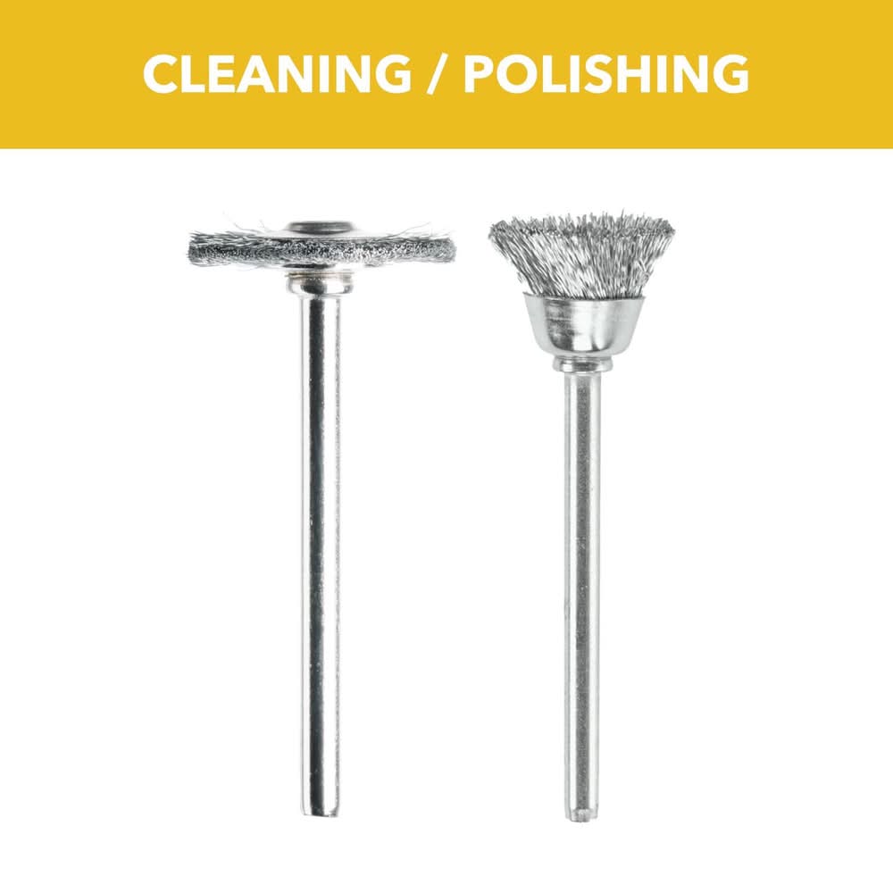 Dremel Carbon Steel Cleaning And Polishing Moto Tool Kit 2 Each