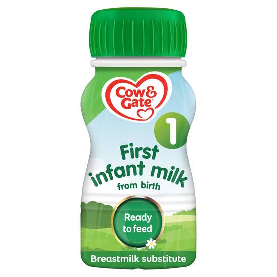 Cow & Gate 1 First Baby Milk Formula From Birth 200ml