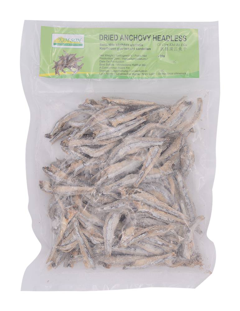 Kim Son Dried Anchovy Headless (200g)