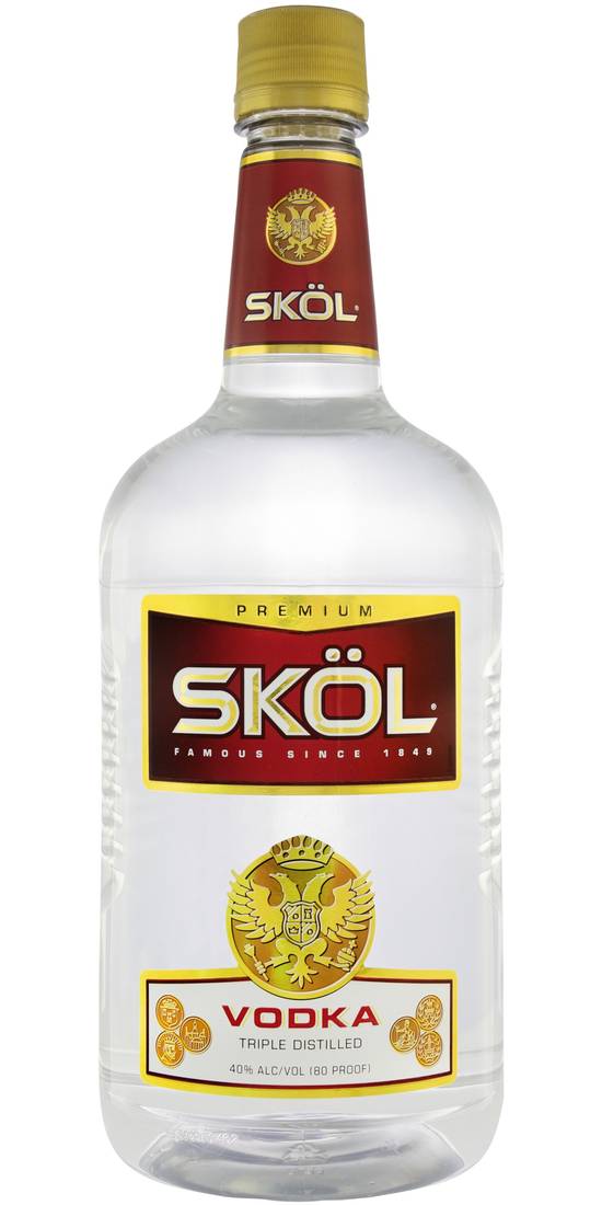 Skol Premium Vodka ( 1.75 L)