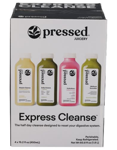 Pressed Juicery Express Cleanse Juice Pack