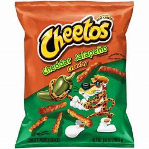 Cheetos Crunchy Jalapeno Cheddar 8.5oz