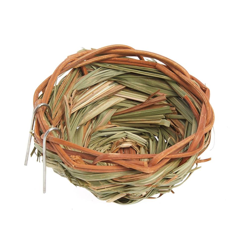 All Living Things Hand Woven Canary Bird Nest, Small