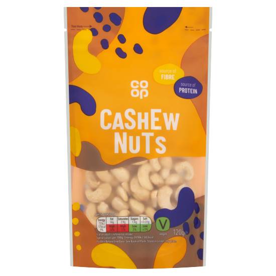 Co-Op Cashew Nuts 120g