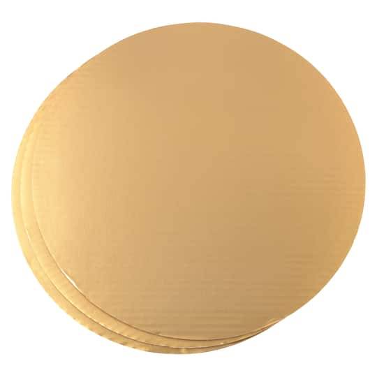 12" Metallic Gold Cake Boards By Celebrate It