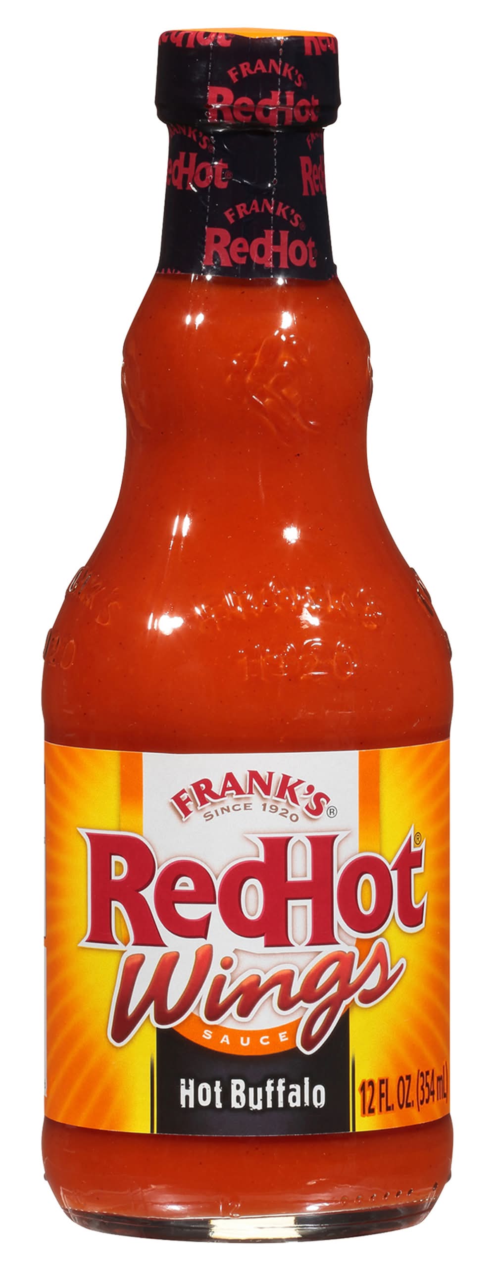 Frank's RedHot Wings Sauce, Hot Buffalo (12 fl oz)