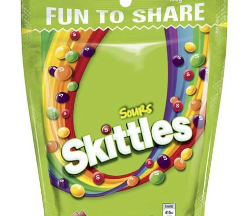Skittles Sours Share Pouch 190g