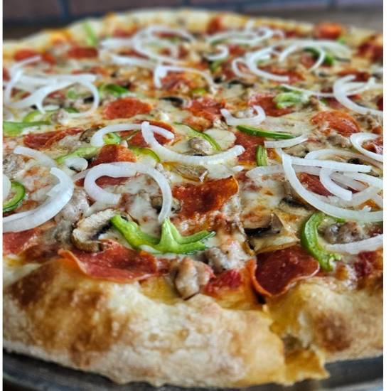 10" Supreme (works) Pizza