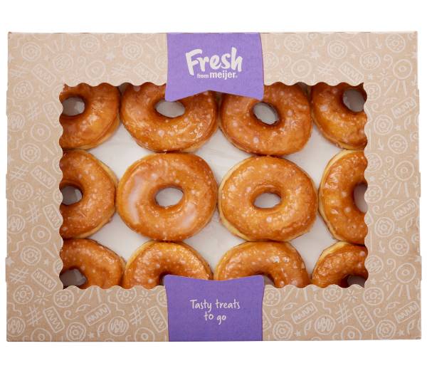 Fresh From Meijer Glazed Donut Rings