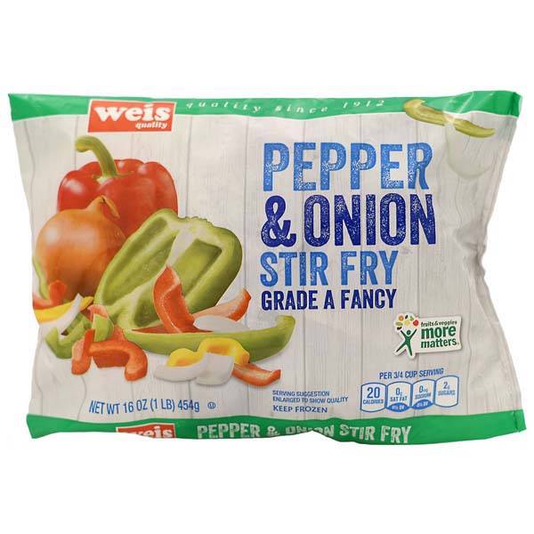 Weis Quality Stir Fry Pepper and Onion (16 oz)