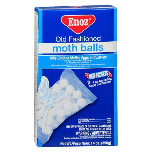 Enoz Old Fashioned Moth Balls - 2.0 ea x 2 pack