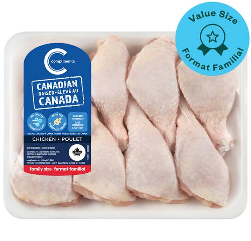 Compliments Chicken Drumsticks Air Chilled (8 ct)