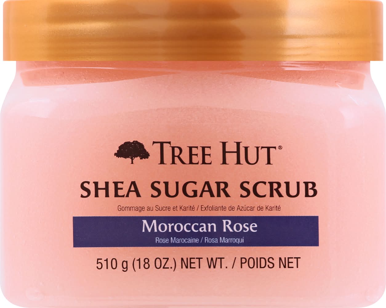 Tree Hut Shea Sugar Scrub, Moroccan Rose (18 oz)