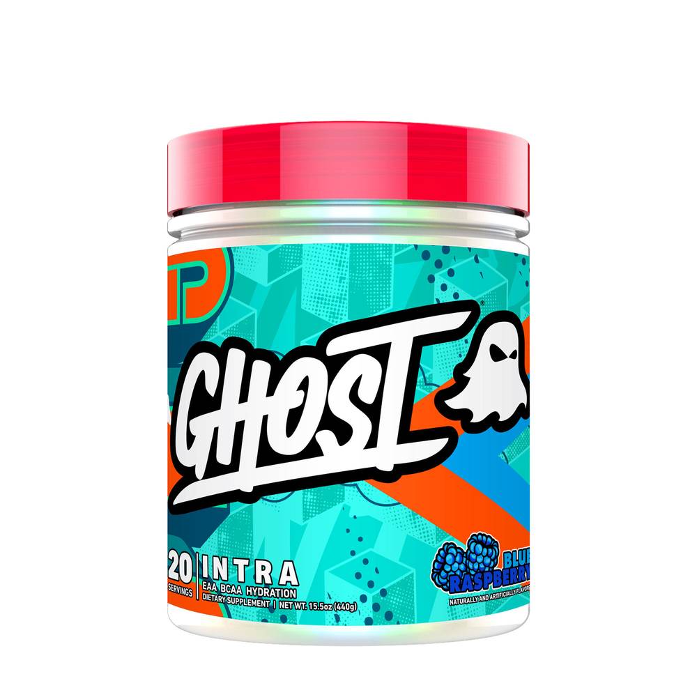 Ghost Intra Eaa Bcaa Hydration Supplement Powder (blue raspberry)