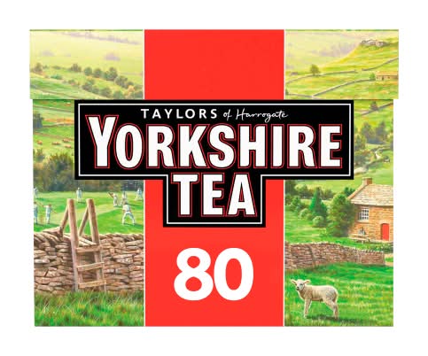 Taylors of Harrogate Yorkshire Red Teabags (80 pack)