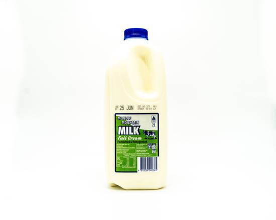 Mooloo Milk Mountain Full Cream Milk 2L
