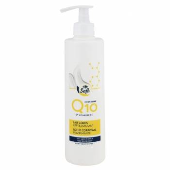 Crema corporal reafirmante Q10 Carrefour 400 ml.