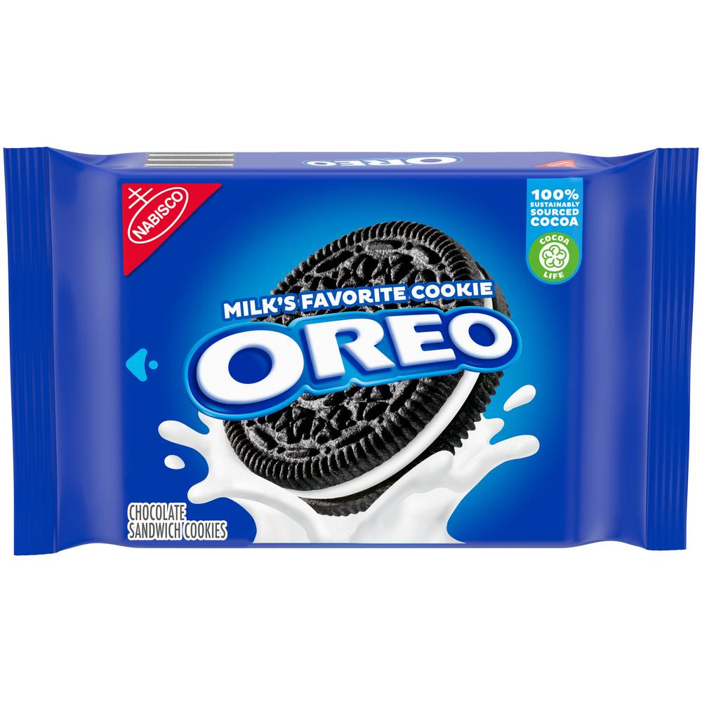 Oreo Milk's Favorite Sandwich Cookies, Chocolate (14.3 oz)