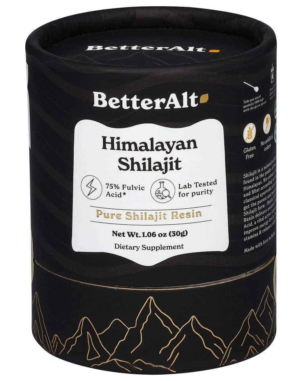 BetterAlt Himalayan Shilajit (1.06 oz)