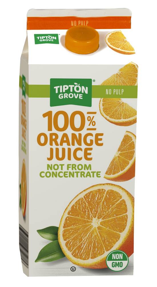 Tipton Grove 100% Juice, Orange