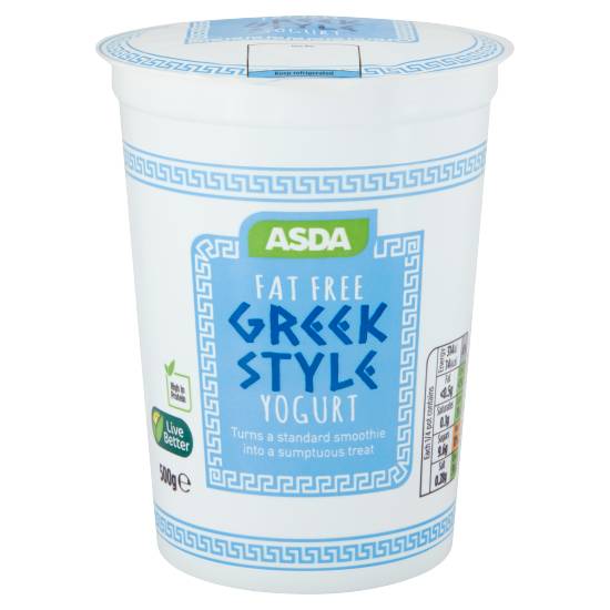 ASDA Fat Free Greek Style Yogurt (500g)