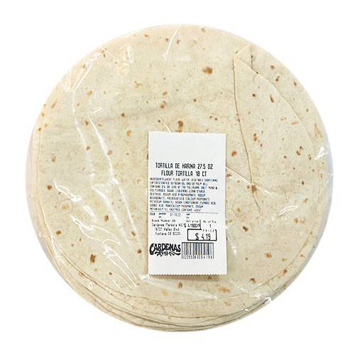 Flour Tortilla (18 tortillas)