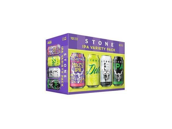 Stone Domestic Ipa Beer Variety pack (12 x 12 oz)