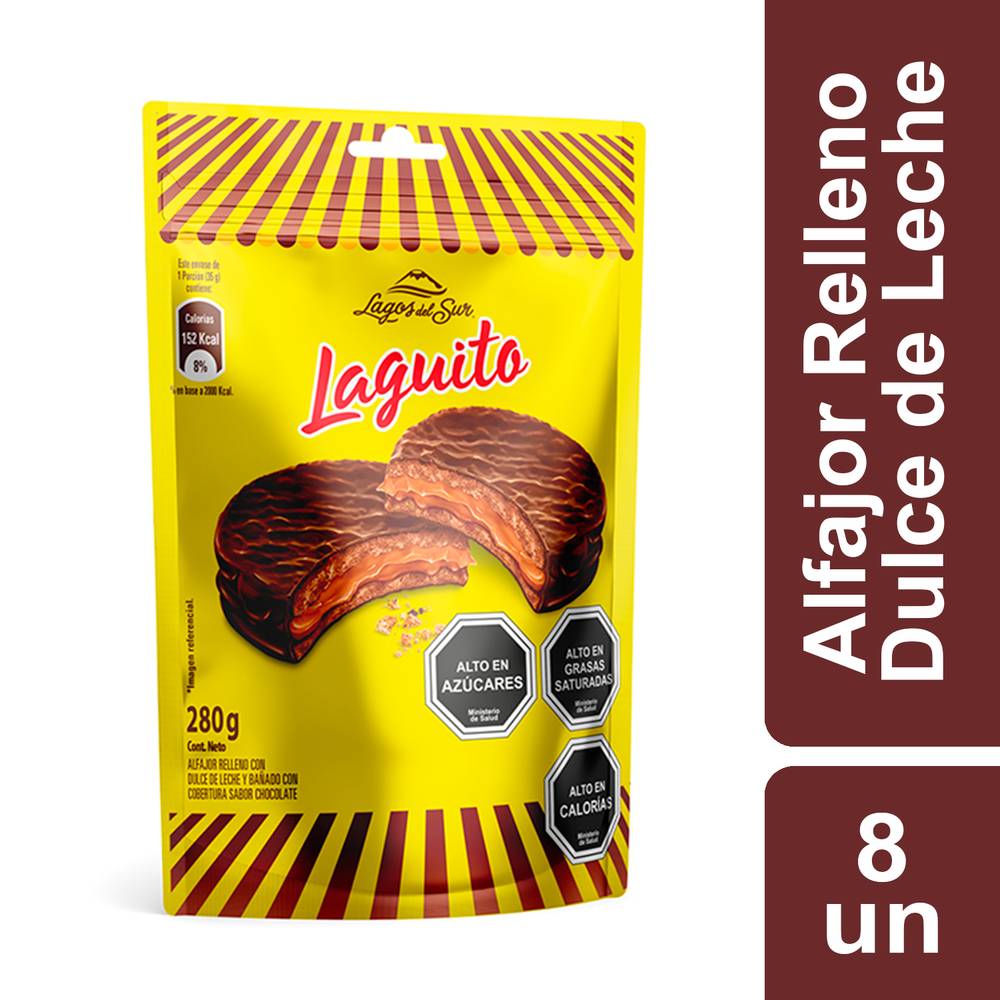 Lagos Del Sur · Alfajor laguito (8 un)