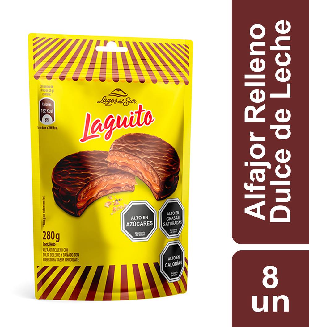 Lagos Del Sur · Alfajor laguito (8 un)