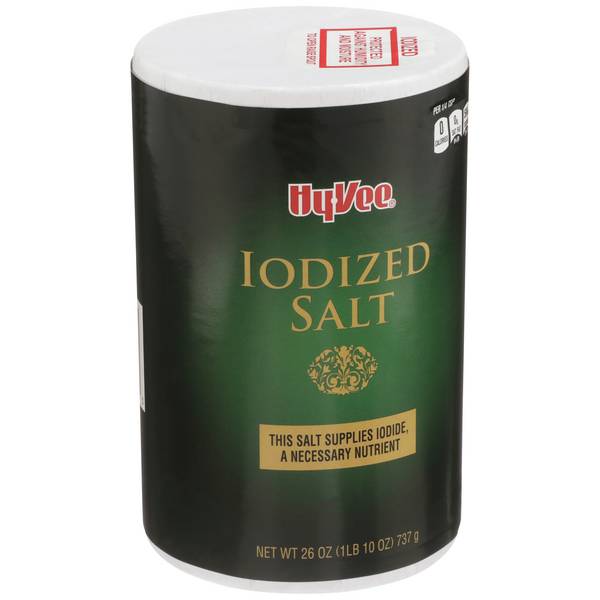 Hy-Vee Iodized Salt