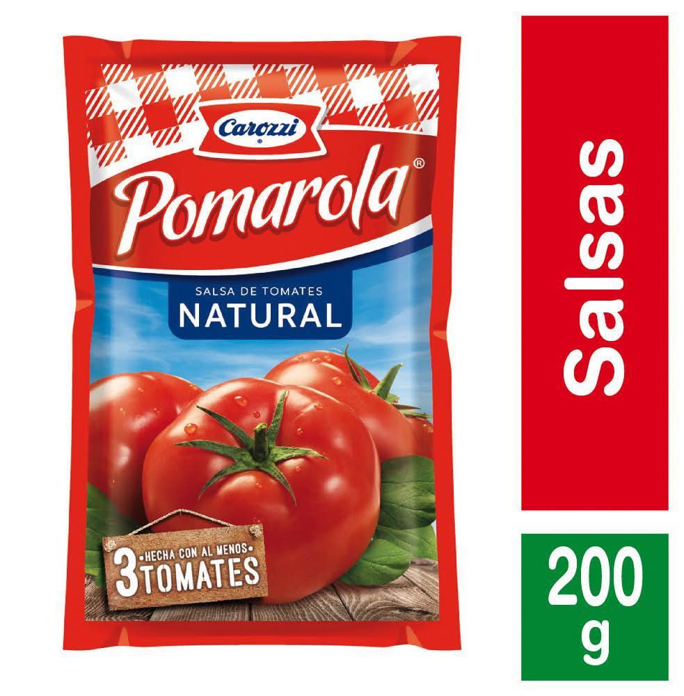 Pomarola · Salsa de tomates natural (200 g)