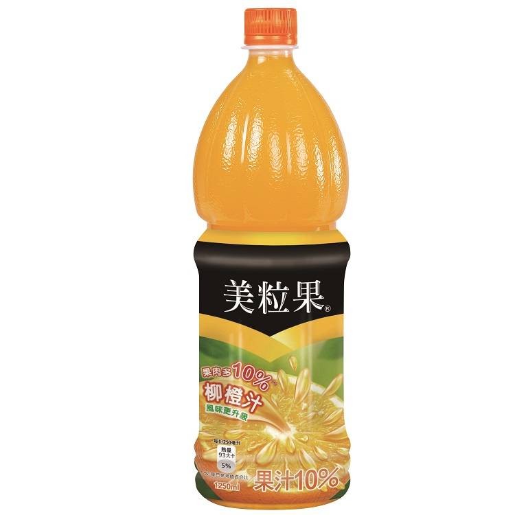 美粒果柳橙汁 1250ml/瓶#70512
