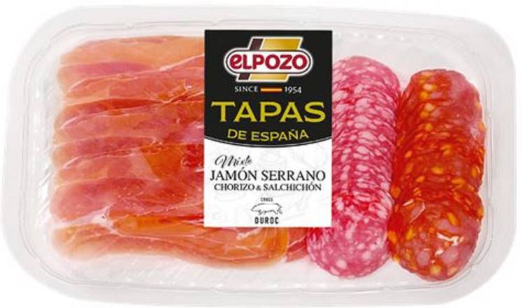 Elpozo - Tapas plateau charcuterie assortiment