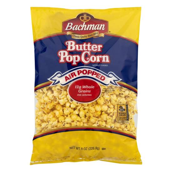 Bachman Air Popped Butter Popcorn (8 oz)