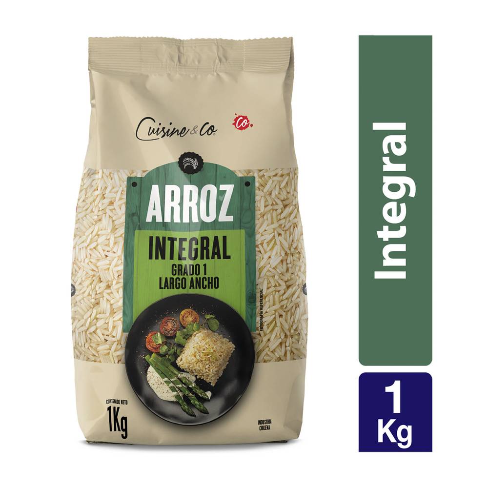 Cuisine & co arroz integral (bolsa 1 kg)