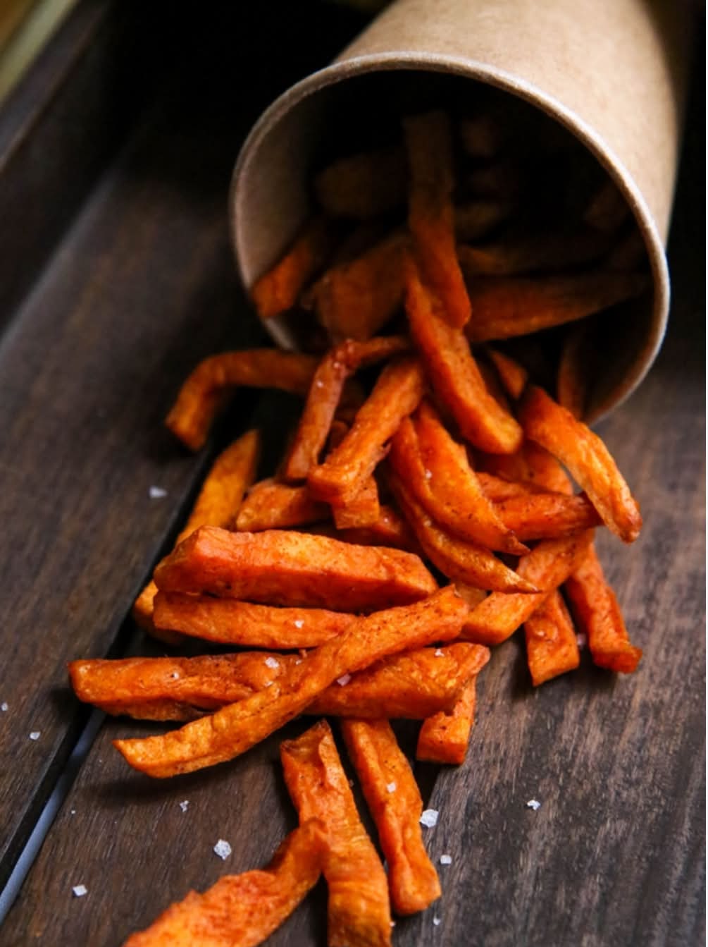 Frites patates douces