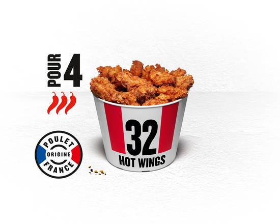 BUCKET 32 HOT WINGS®