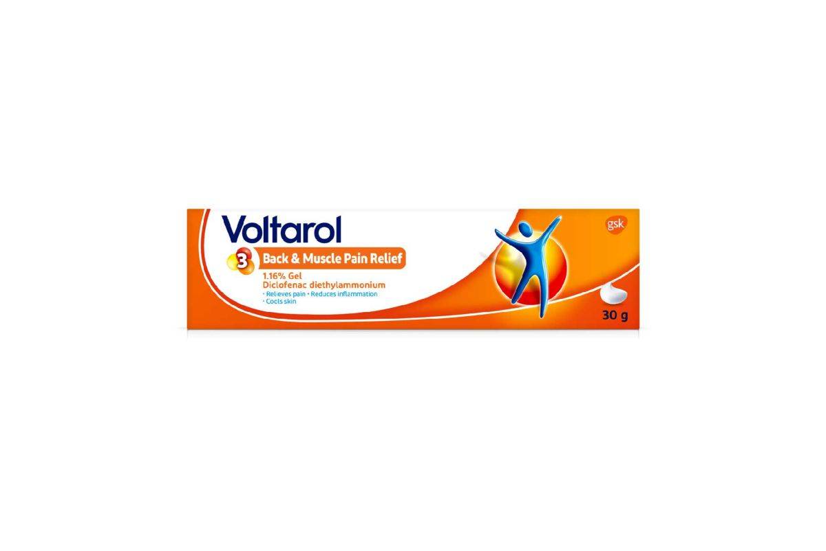 Voltarol Back and Muscle Pain Relief 1.16% Gel 30g