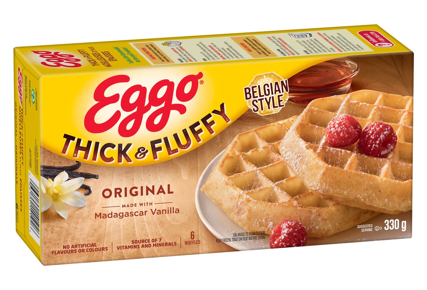 Eggo gaufres épaisses et moelleuses de style belge - belgian style thick and fluffy waffles (original)