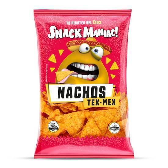 Nachos sabor a queso Snack Maniac bolsa 150 g