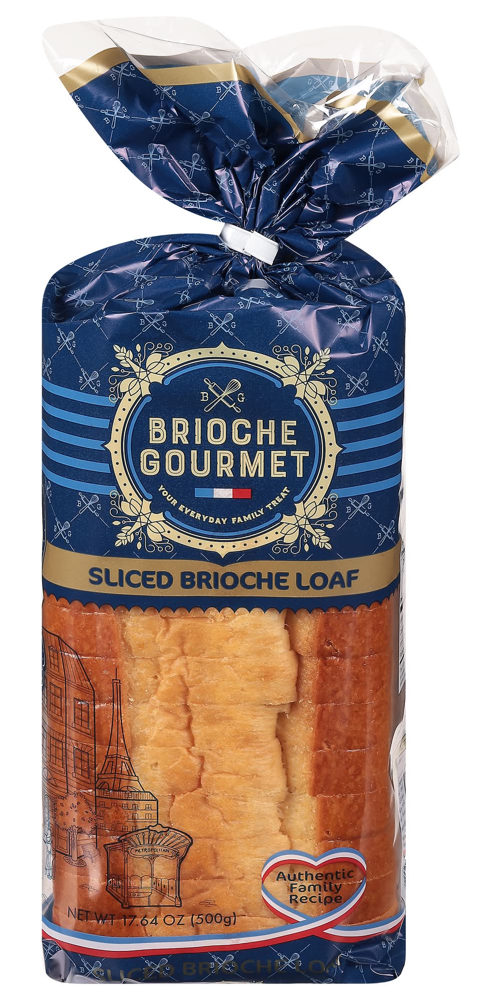 Brioche Gourmet Loaf Sliced, Butter (17.6 oz)