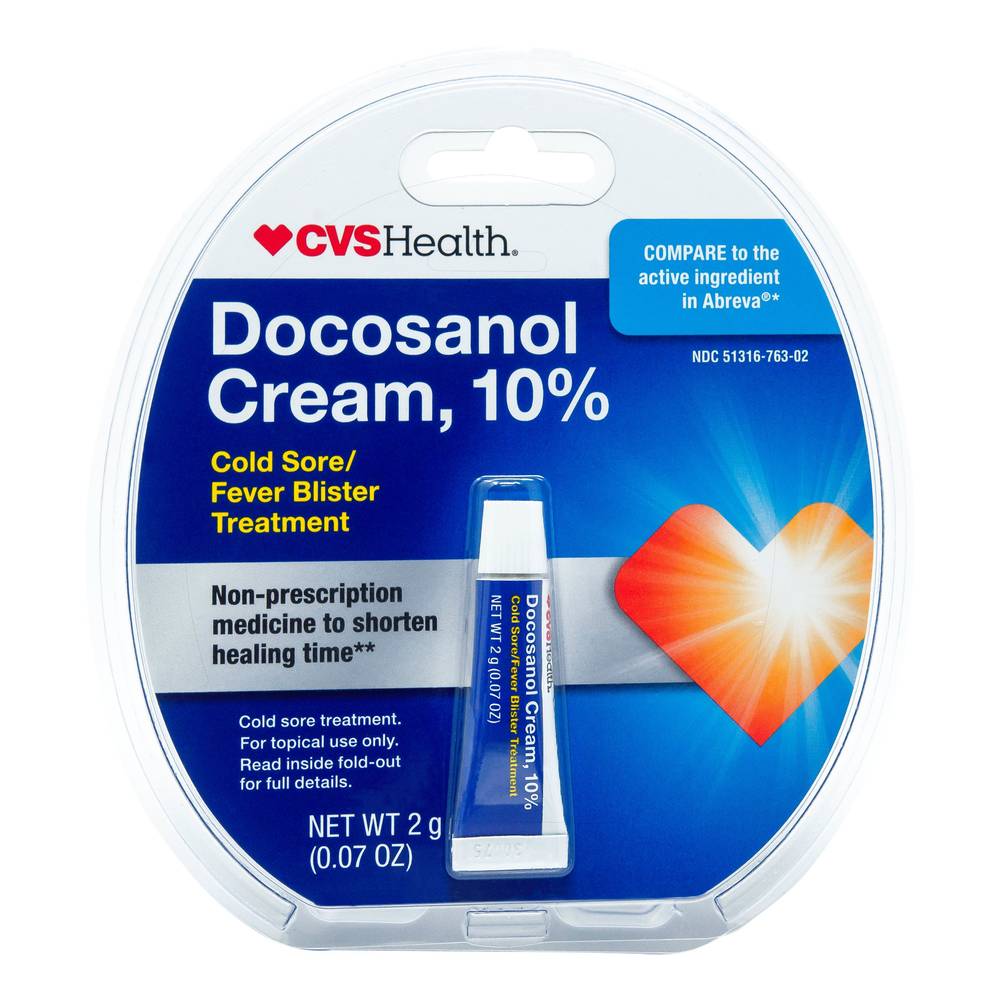 CVS Health Cold Sore & Fever Blister Relief Cream