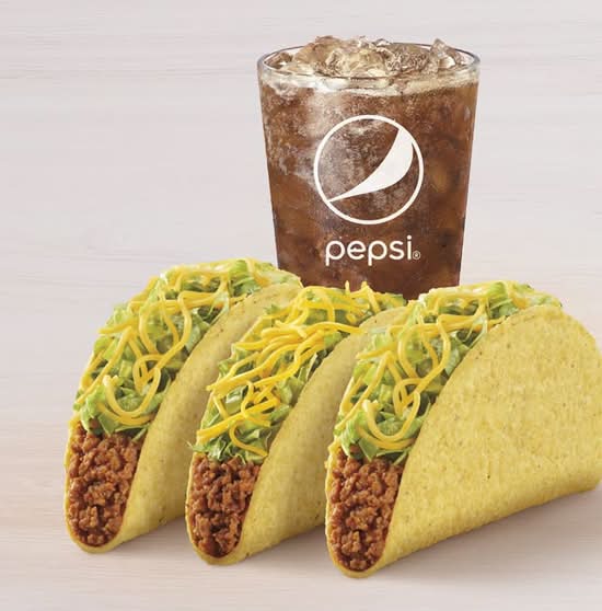 3 Crunchy Tacos Combo