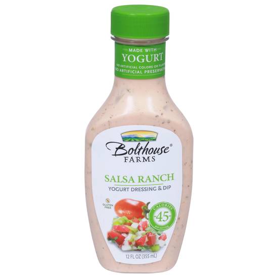 Bolthouse Farms Yogurt Dressing Salsa Ranch