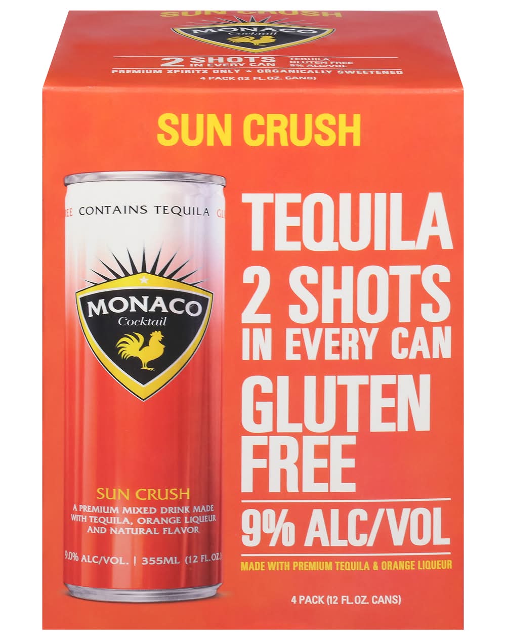 Monaco Cocktails Sun Crush (355 ml)