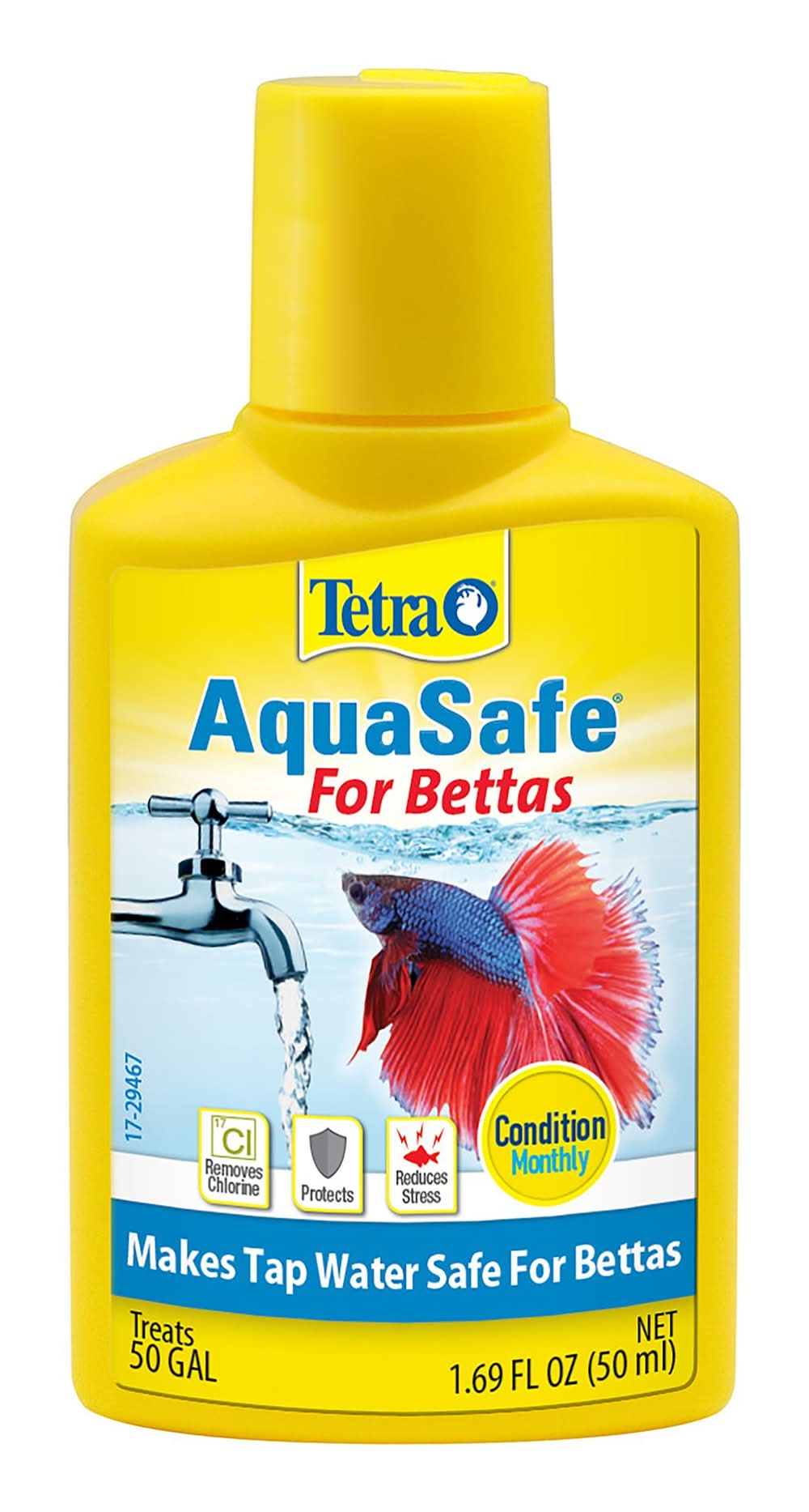 Tetra Bettasafe Aquarium Water Conditioner (Size: 1.69 Oz)