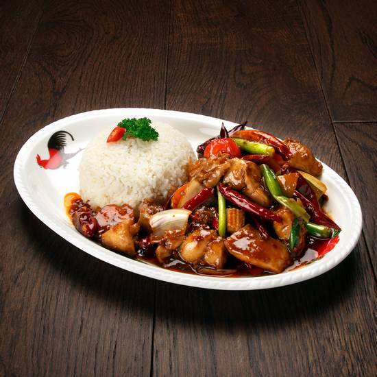 R19 Chilli Chicken with Rice