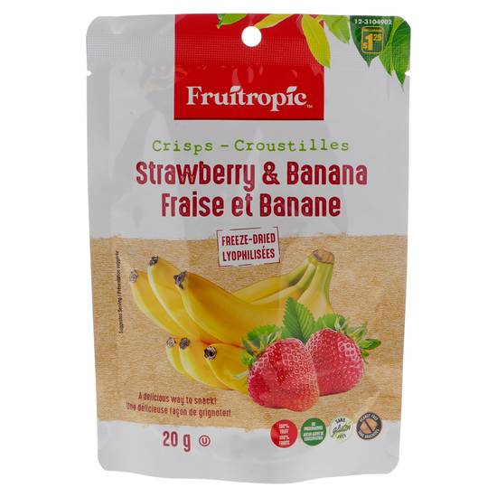 Fruitropic Freeze Dried Strawberry & Banana (20 g)